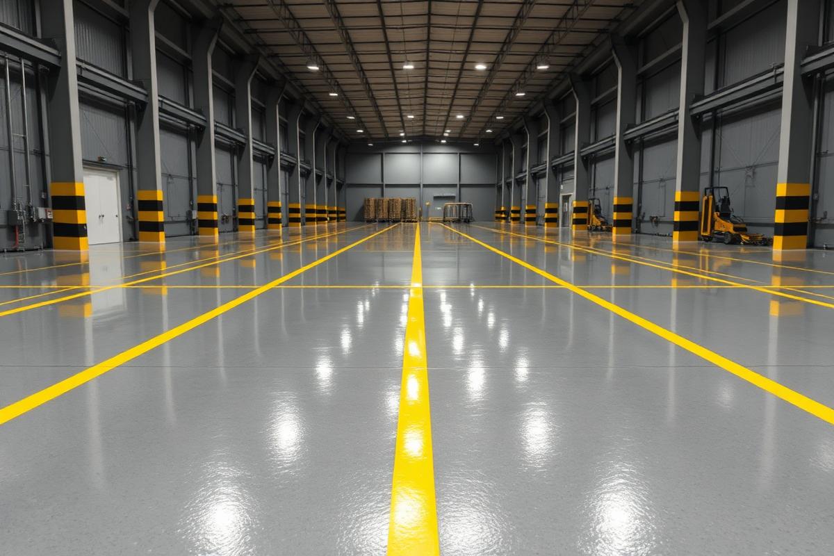 Piso Industrial Epóxi — Agudos/SP